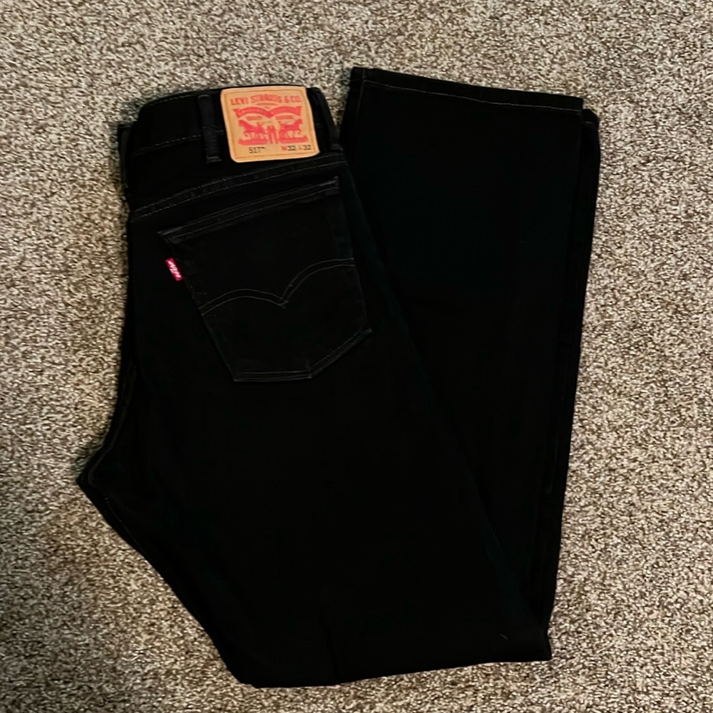 Levi’s 517 black jeans